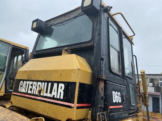 Caterpillar D6G benutzte Maschine hydraulischer Bahn-Bulldozer-weltbewegende Maschinerie CAT 3306T