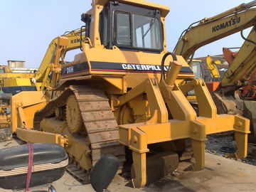 3.9cbm Blade Second Hand Bulldozers , New Paint Used Cat Bulldozer D7h For Sale