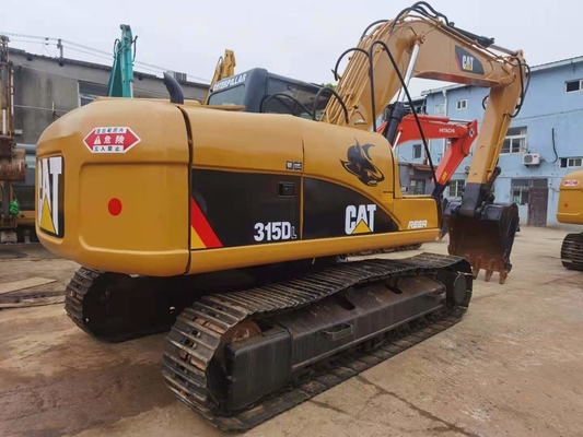 Eimer der zweite Hand315d CAT Construction Machinery Excavator With 1.1m3