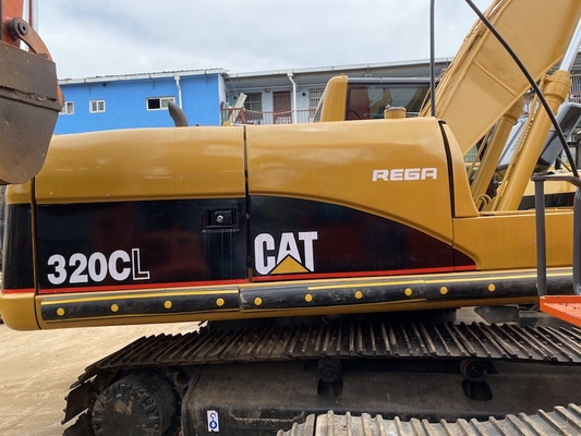 Katze 320CL spürte hydraulischen benutzten schweren Baumaschinen-Bagger 0.9m3 auf