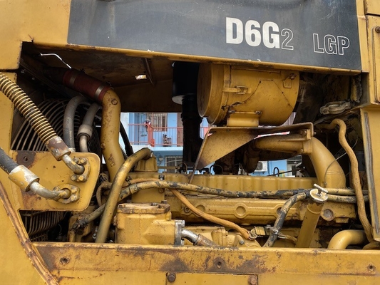Hydraulische Bahn benutztes Caterpillar D6G2 Cat Bulldozer 16320KG für offenen Pit Mines