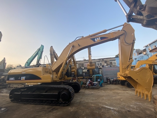 Original Japan Cat 330C Gebrauchtbagger, Caterpillar Gebrauchtbahnbagger 30 Tonnen