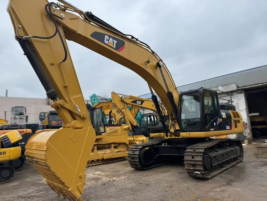Original Japan Cat 336D Gebrauchtbagger, Caterpillar Gebrauchtbahnbagger 36 Tonnen