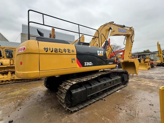 Original Japan Cat 336D Gebrauchtbagger, Caterpillar Gebrauchtbahnbagger 36 Tonnen
