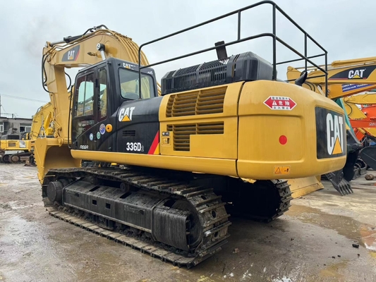 Original Japan Cat 336D Gebrauchtbagger, Caterpillar Gebrauchtbahnbagger 36 Tonnen
