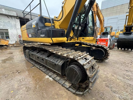 Original Japan Cat 336D Gebrauchtbagger, Caterpillar Gebrauchtbahnbagger 36 Tonnen