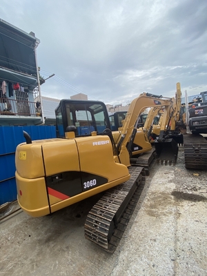 Original Japan Cat 306D Gebraucht Hydraulischer Crawler Bagger, Caterpillar Gebrauchtbahnbagger 6 Tonnen