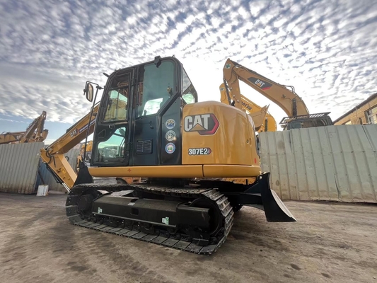 Original Japan Cat 307E Gebrauchtbagger, Caterpillar Gebrauchtbahnbagger 7 Tonnen
