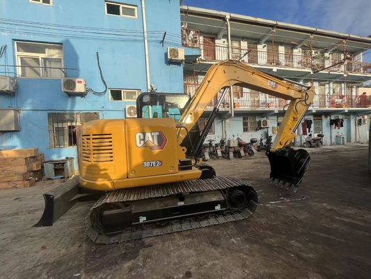Original Japan Cat 307E Gebrauchtbagger, Caterpillar Gebrauchtbahnbagger 7 Tonnen