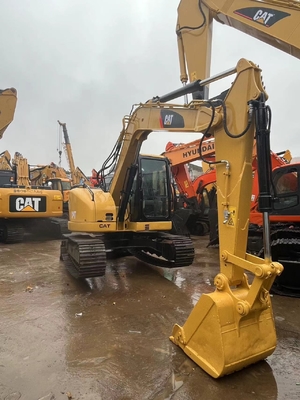 Original Japan Cat 308D Gebrauchtbagger, Caterpillar Gebrauchtbahnbagger 8 Tonnen