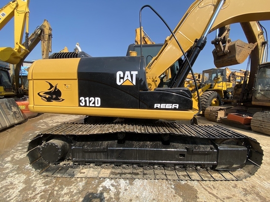Original Japan Cat 312D Gebraucht hydraulischer Crawler Bagger, Caterpillar Gebrauchtbahnbagger 12 Tonnen