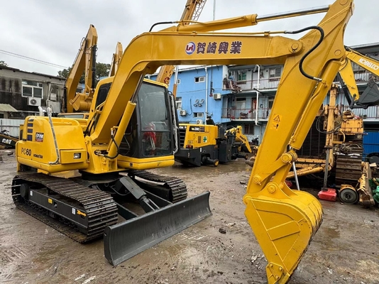 6 Tonnen Original Japan Gebraucht Komatsu PC60-7 Crawler Bagger zum Verkauf