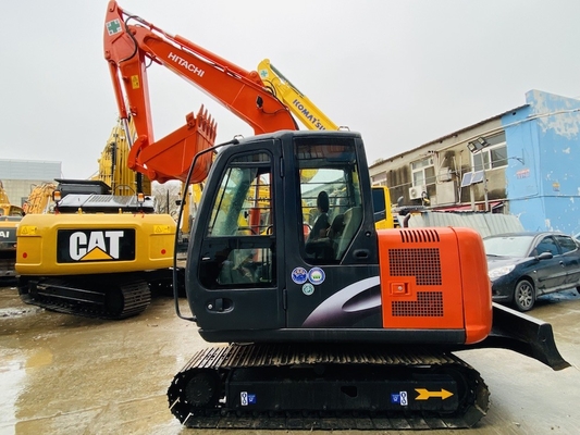 7 Tonnen Original Japan verwendet Hitachi ZX70 Crawler Bagger mit 40,5 kW Motorleistung und 0,3m3 Eimer Kapazität