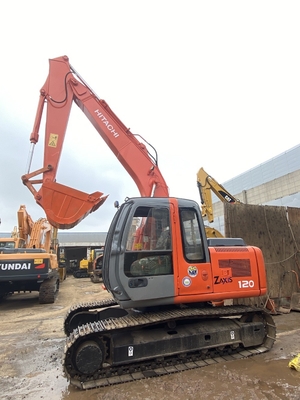 12 Tonnen Original Japan verwendet Hitachi ZX120 Crawler Bagger mit 66KW Motorleistung und 0,52m3 Eimer Kapazität