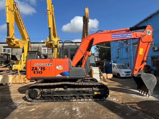13 Tonnen Original Japan verwendet Hitachi ZX130 Crawler Bagger mit 66 kW Motorleistung und 0,52m3 Eimer Kapazität