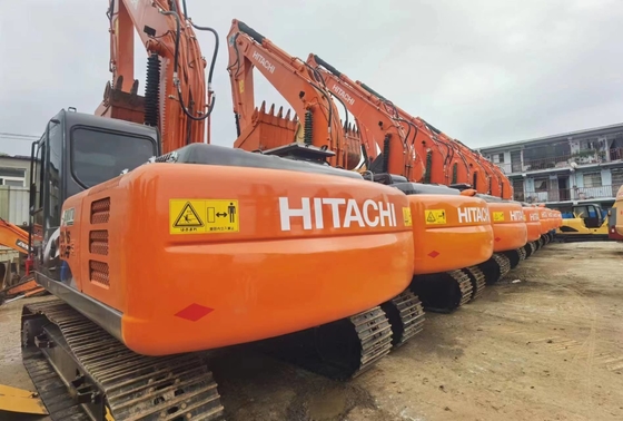 20 Tonnen Original Japan verwendet Hitachi ZX200 Crawler Bagger mit 109,6 kW Motorleistung und 0,8 m3 Eimer Kapazität