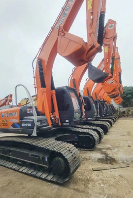 20 Tonnen Original Japan verwendet Hitachi ZX200 Crawler Bagger mit 109,6 kW Motorleistung und 0,8 m3 Eimer Kapazität