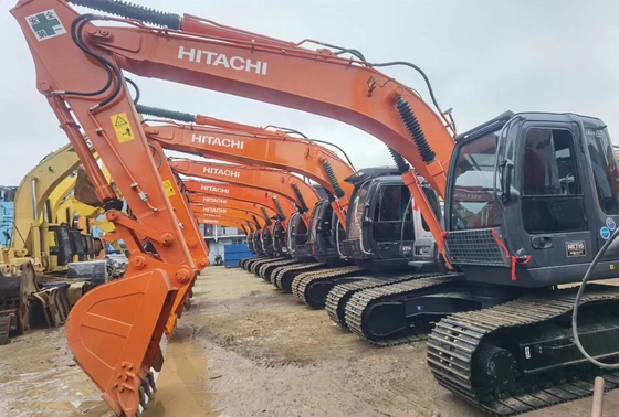 20 Tonnen Original Japan verwendet Hitachi ZX200 Crawler Bagger mit 109,6 kW Motorleistung und 0,8 m3 Eimer Kapazität