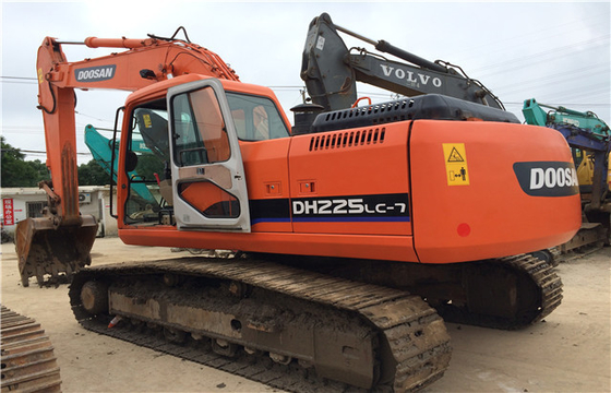 22 Tonnen Original Gebraucht Doosan DH225 Crawler Bagger mit 0,39-1,49 m3 Eimer Kapazität