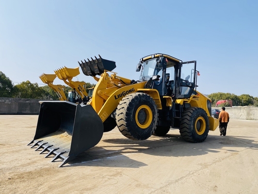 5 Tonnen gebrauchtes Liugong CLG856H Radlader 3cbm Eimerlader