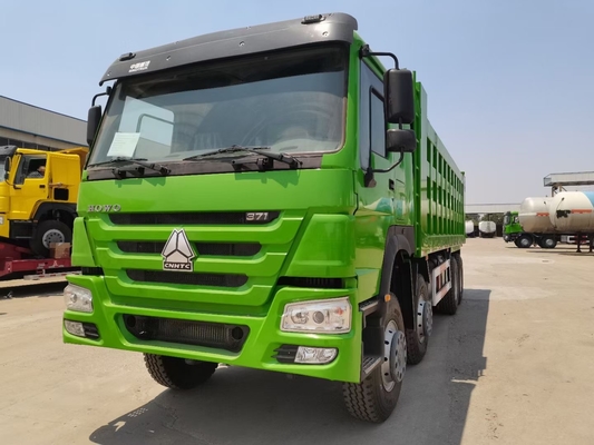 Gebrauchtes Müllfahrzeug Sinotruk Howo 371 PS 6x4 8x4 Tipper zum Verkauf