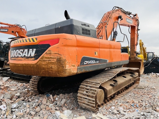 42 Tonnen Original Gebraucht Doosan DX420LC-9C Crawler Bagger mit 2 m3 Eimer Kapazität Gebraucht Bagger