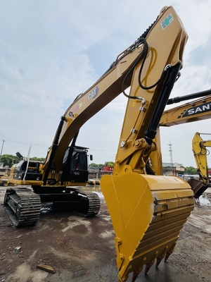 Gebrauchtes Baumaschinenwerk CAT 336D Bergbaugräber mit 2m3 Eimer