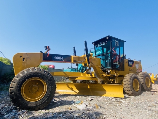 Schwere Ausrüstung Gebraucht Caterpillar Cat 140H Motor Grader Gebraucht mit Ripper zum Verkauf