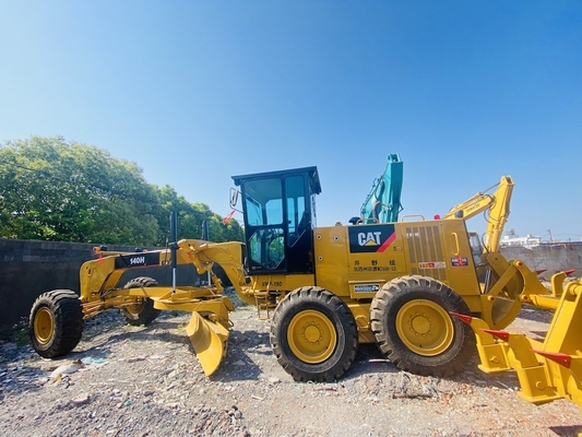 Schwere Ausrüstung Gebraucht Caterpillar Cat 140H Motor Grader Gebraucht mit Ripper zum Verkauf