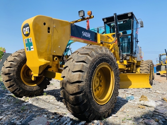 Schwere Ausrüstung Gebraucht Caterpillar Cat 140H Motor Grader Gebraucht mit Ripper zum Verkauf