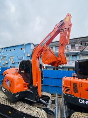 6 Tonnen Original Gebraucht Doosan DH60-7 Crawler Bagger Zweithand mit 0,09-0,2 m3 Eimer Kapazität