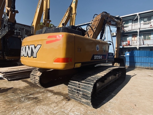 21 Tonnen gebrauchtes Sany SY215C Hydraulikbagger Gebrauchtbagger mit 1,1 M3 Eimerkapazität