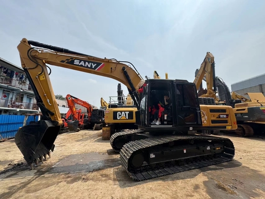 21 Tonnen gebrauchtes Sany SY215C Hydraulikbagger Gebrauchtbagger mit 1,1 M3 Eimerkapazität