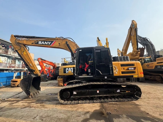 21 Tonnen gebrauchtes Sany SY215C Hydraulikbagger Gebrauchtbagger mit 1,1 M3 Eimerkapazität