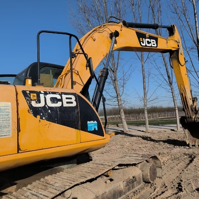 22 Tonnen Gebraucht JCB JS220LC Crawler Bagger Verwendet 129 KW Motorleistung und 1 M3 Eimer Kapazität