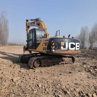 22 Tonnen Gebraucht JCB JS220LC Crawler Bagger Verwendet 129 KW Motorleistung und 1 M3 Eimer Kapazität