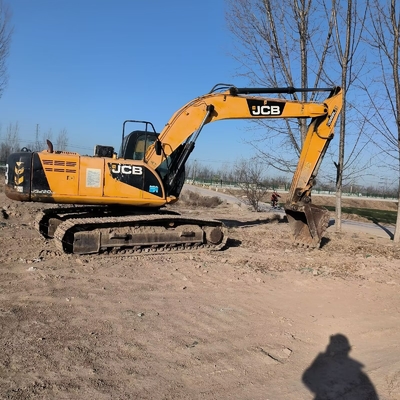 22 Tonnen Gebraucht JCB JS220LC Crawler Bagger Verwendet 129 KW Motorleistung und 1 M3 Eimer Kapazität