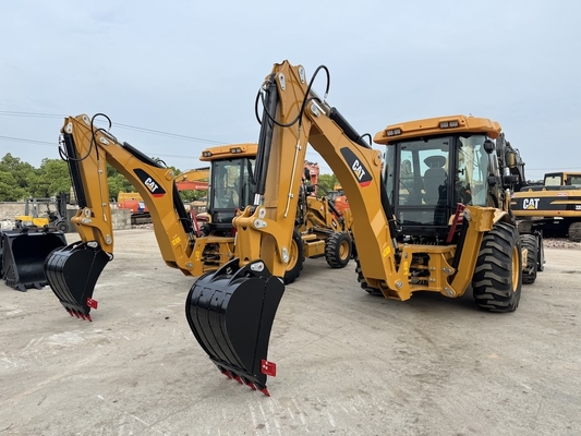 Gebrauchtes CAT Caterpillar 420F Backhoe-Ladegerät Hydraulikmaschine Gebrauchtes CAT Backhoe Bagger