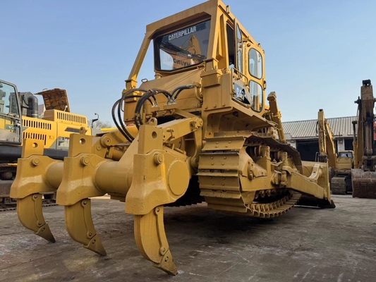 Gebrauchtes CAT Caterpillar D7G Bulldozer Hydraulische Maschine Gebrauchtes CAT Pushdozer Erdmover