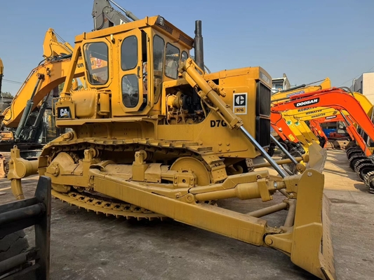 Gebrauchtes CAT Caterpillar D7G Bulldozer Hydraulische Maschine Gebrauchtes CAT Pushdozer Erdmover