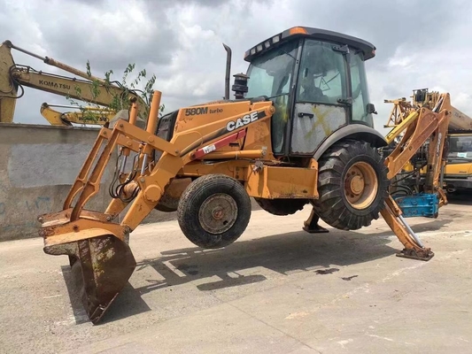 US-amerikanische Gebraucht-Backhoe-Ladegerät CASE 580M Hydraulikmaschine Gebraucht-Backhoe-Grabgerät