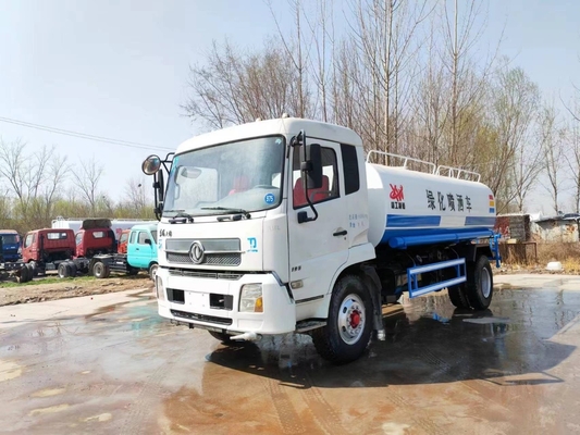 15CBM 185 PS Gebraucht Kinland Dongfeng Sprinkler Wasserbehälter Lastwagen Gebraucht Wasserbehälter Lastwagen zum Verkauf