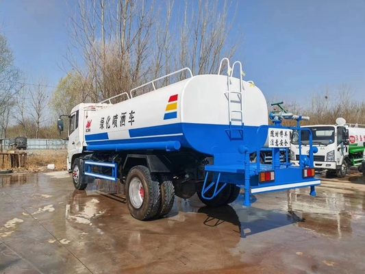 15CBM 185 PS Gebraucht Kinland Dongfeng Sprinkler Wasserbehälter Lastwagen Gebraucht Wasserbehälter Lastwagen zum Verkauf