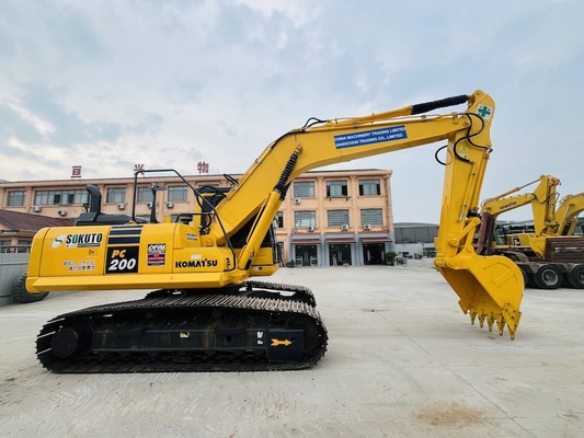 PC200-8 20 Tonnen Gebraucht-Backhoe Crawler Hydraulischer Bagger Original Japan