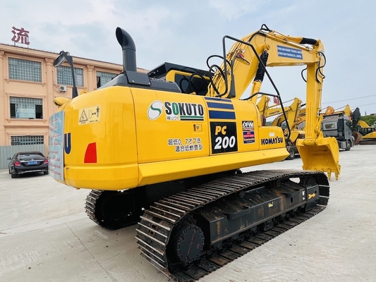 PC200-8 20 Tonnen Gebraucht-Backhoe Crawler Hydraulischer Bagger Original Japan