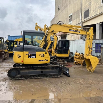 7 Tonnen Gebraucht Komatsu PC78US Bagger Gebraucht Komatsu Crawler Bagger Baumaschinen
