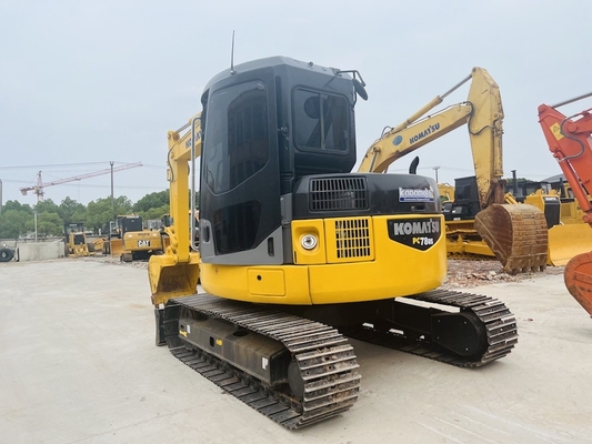 Original Gebraucht Komatsu PC78US Crawler Bagger Gebraucht 7 Tonnen Mini Bagger Baumaschinen