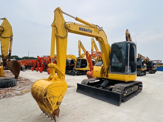 Original Gebraucht Komatsu PC78US Crawler Bagger Gebraucht 7 Tonnen Mini Bagger Baumaschinen