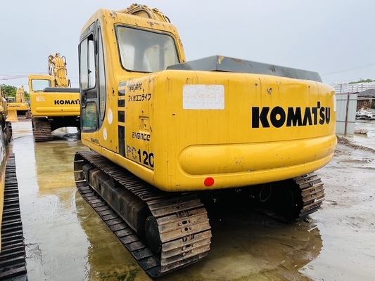 12 Tonnen Japanische Produktion Gebraucht Komatsu PC120-6 Bagger Gebraucht Komatsu Hydraulischer Crawler Bagger