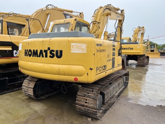 12 Tonnen Japanische Produktion Gebraucht Komatsu PC120-6 Bagger Gebraucht Komatsu Hydraulischer Crawler Bagger